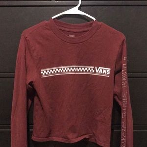 Cropped VANS long sleeve
